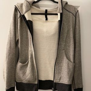 Grey lululemon zip up